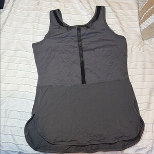 Lululemon Athletica Charcoal Tank Top